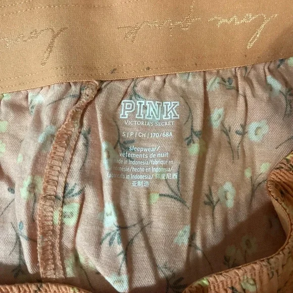 Victoria's Secret Pink Floral Boxer Shorts Size Small - Picture 4 of 6